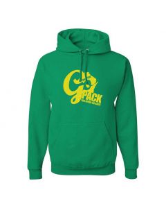 Once You Go Pack, You Never Go Back Graphic Clothing - Hoody - Green