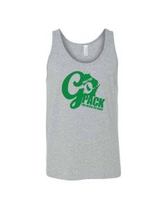 Once You Go Pack, You Never Go Back Graphic Clothing - Men's Tank Top - Gray