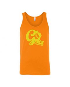 Once You Go Pack, You Never Go Back Graphic Clothing - Men's Tank Top - Orange