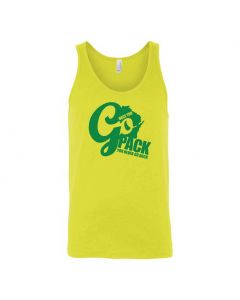 Once You Go Pack, You Never Go Back Graphic Clothing - Men's Tank Top - Yellow 