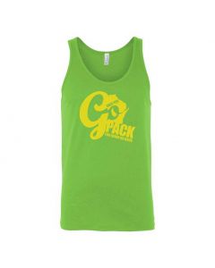 Once You Go Pack, You Never Go Back Graphic Clothing - Men's Tank Top - Green