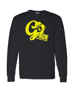 Once You Go Pack You Never Go Back Mens Long Sleeve Shirts