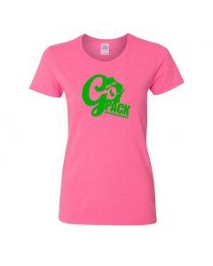 Once You Go Pack, You Never Go Back Womens T-Shirts-Pink-Womens Large