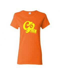 Once You Go Pack, You Never Go Back Womens T-Shirts-Orange-Womens Large