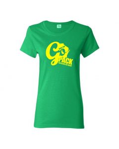 Once You Go Pack, You Never Go Back Womens T-Shirts-Green-Womens Large