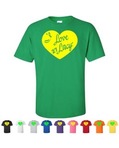 I Love Lacy Green Bay Packers Youth T-Shirt