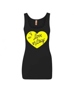 I Love Lacy Graphic Clothing - Women's Tank Top - Black