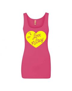 I Love Lacy Graphic Clothing - Women's Tank Top - Pink