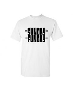 Sunday Funday Youth T-Shirts-White-Youth Large / 14-16