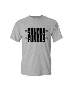 Sunday Funday Youth T-Shirts-Gray-Youth Large / 14-16