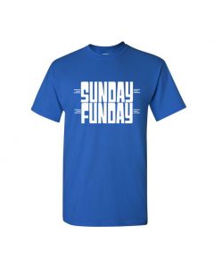 Sunday Funday Youth T-Shirts-Blue-Youth Large / 14-16