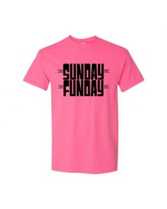 Sunday Funday Youth T-Shirts-Pink-Youth Large / 14-16