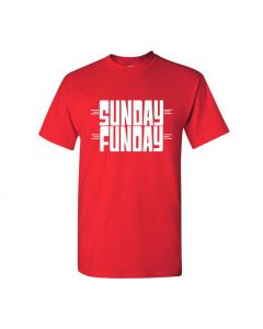 Sunday Funday Youth T-Shirts-Red-Youth Large / 14-16