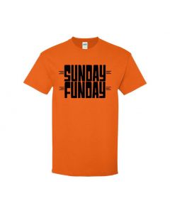 Sunday Funday Youth T-Shirts-Orange-Youth Large / 14-16