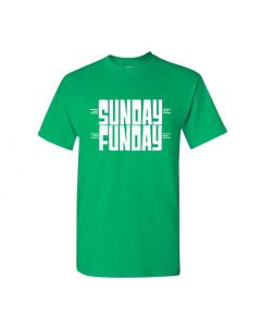 Sunday Funday Youth T-Shirts-Green-Youth Large / 14-16
