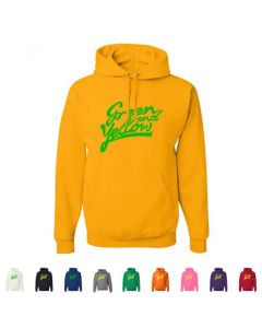 Green And Yellow Graphic Hoody