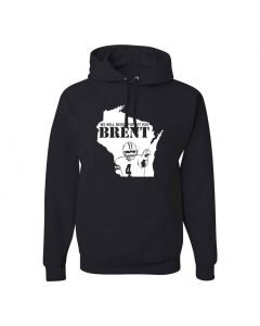 Never Forget Brent Graphic Clothing - Hoody - Black