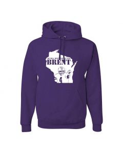 Never Forget Brent Graphic Clothing - Hoody - Purple
