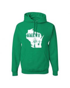 Never Forget Brent Graphic Clothing - Hoody - Green