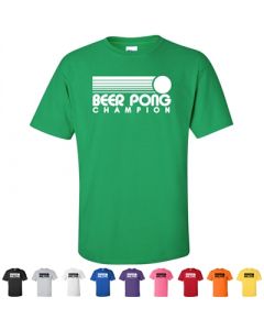 Beer Pong Champion Graphic T-Shirt