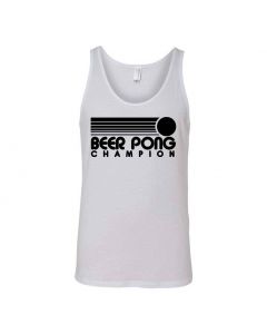 Beer Pong Champion Graphic Clothing - Men's Tank Top - White