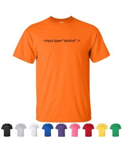 Input Alcohol Graphic T-Shirt