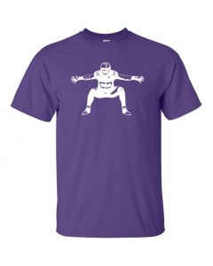 Clay Mathews Predator Graphic Clothing - T-Shirt - Purple