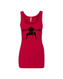 Clay Mathews Predator Graphic Clothing - Women's Tank Top - Red