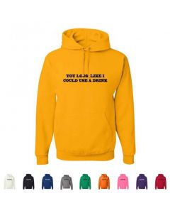 You Look Like I Could Use A Drink Graphic Hoody
