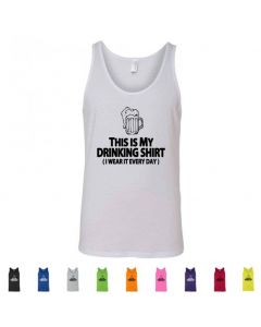 This Is My Drinking Shirt Graphic Men's Tank Top