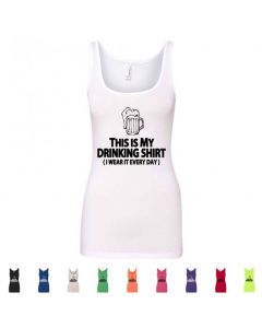 This Is My Drinking Shirt Graphic Women's Tank Top