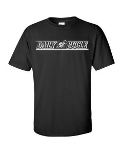 Daily Bugle Spiderman Youth T-Shirt-Black-Youth Large