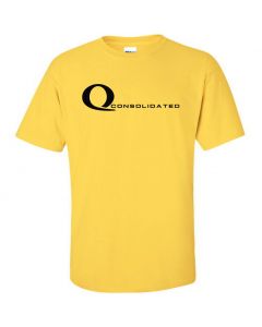 Queen Consolidated -Arrow TV Series Graphic Clothing - T-Shirt - Yellow 
