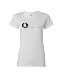 Queen Consolidated Arrow TV Series Womens T-Shirts-White-Womens Large