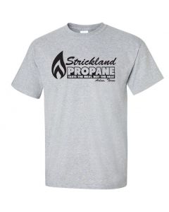 Strickland Propane King of The Hill Youth T-Shirts-Gray-Youth Large