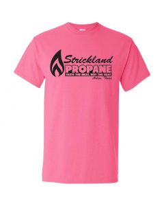 Strickland Propane -Kind Of The Hill TV Series Graphic Clothing - T-Shirt - Pink