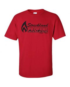 Strickland Propane -Kind Of The Hill TV Series Graphic Clothing - T-Shirt - Red