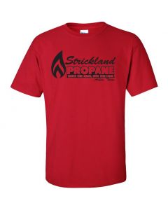 Strickland Propane King of The Hill Youth T-Shirts-Red-Youth Large
