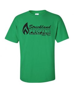 Strickland Propane -Kind Of The Hill TV Series Graphic Clothing - T-Shirt - Green