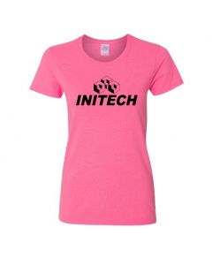 Initech - Office Space Movie Womens T-Shirts-Pink-Womens Large