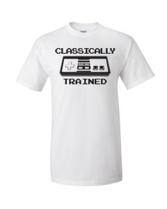 Classically Trained Nintendo Youth T-Shirt-White-Youth Large