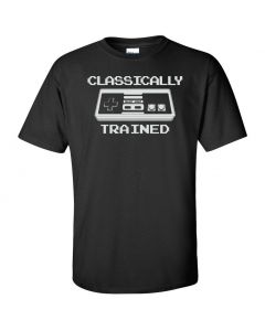 Classically Trained Nintendo Youth T-Shirt-Black-Youth Large
