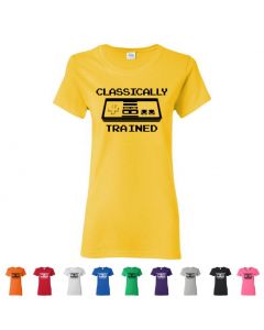 Classically Trained Nintendo Womens T-Shirts