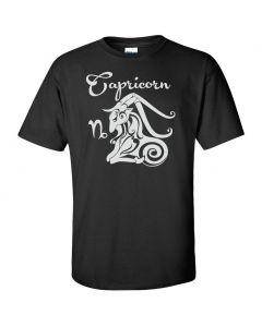 Capricorn Horoscope Graphic Clothing - T-Shirt - Black
