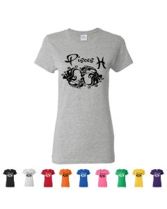 Pisces Horoscope Womens T-Shirts