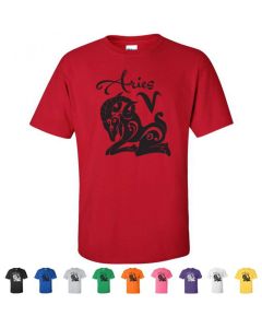 Aries Horoscope Graphic T-Shirt