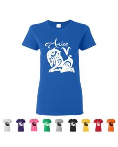 Aries Horoscope Womens T-Shirts