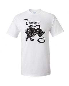Taurus Horoscope Graphic Clothing - T-Shirt - White