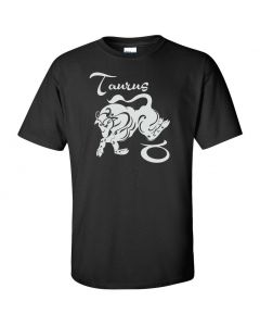 Taurus Horoscope Youth T-Shirt-Black-Youth Large