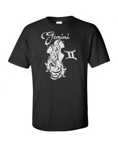 Gemini Horoscope Graphic Clothing - T-Shirt - Black